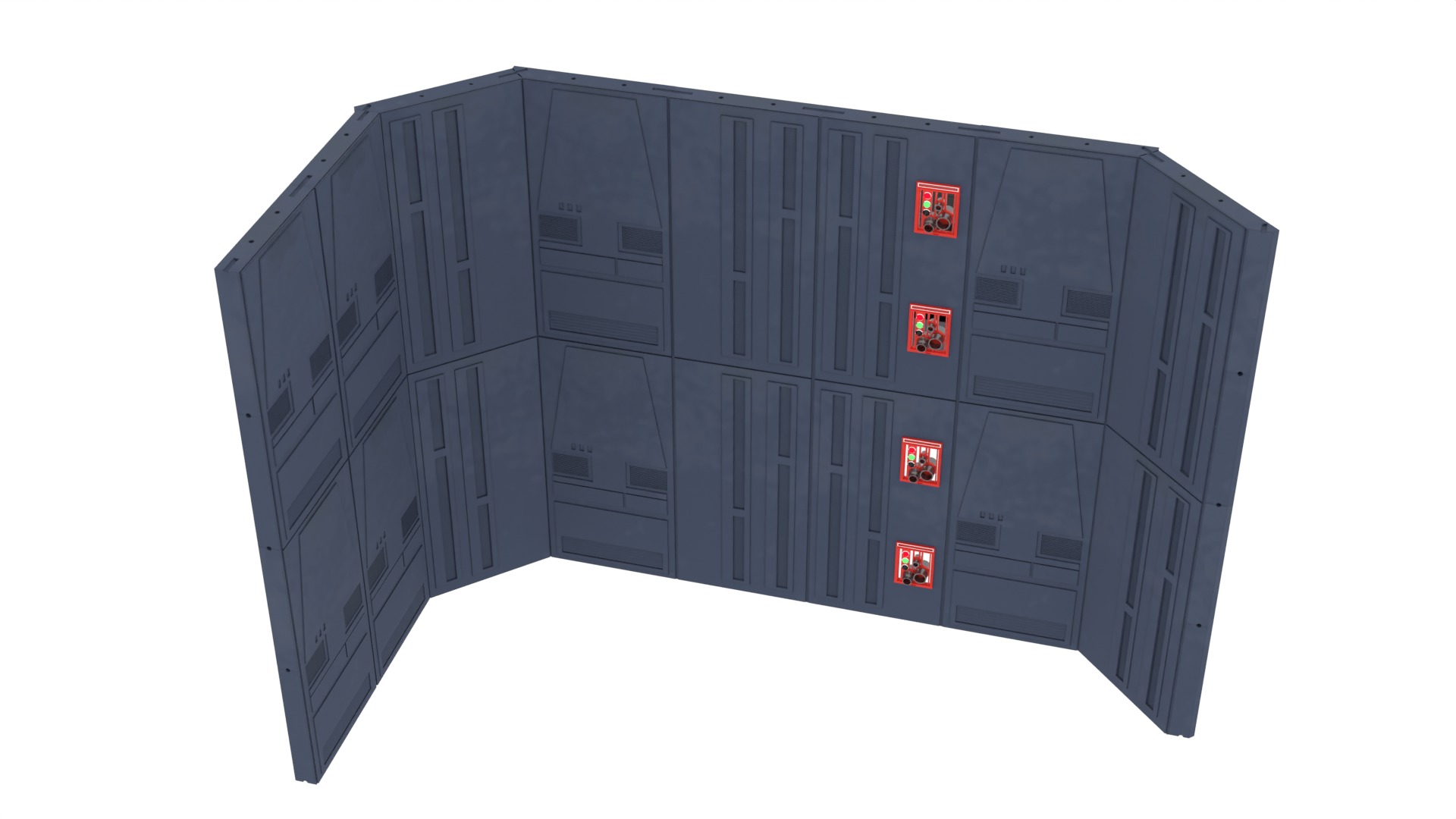 Set 1 - Death Star Docking bay 2037 1-6 scale Hottoys  3D Model Collection_40