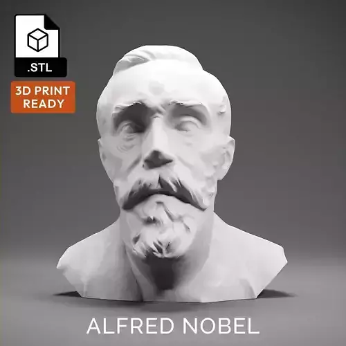 Alfred Nobel 3D print model