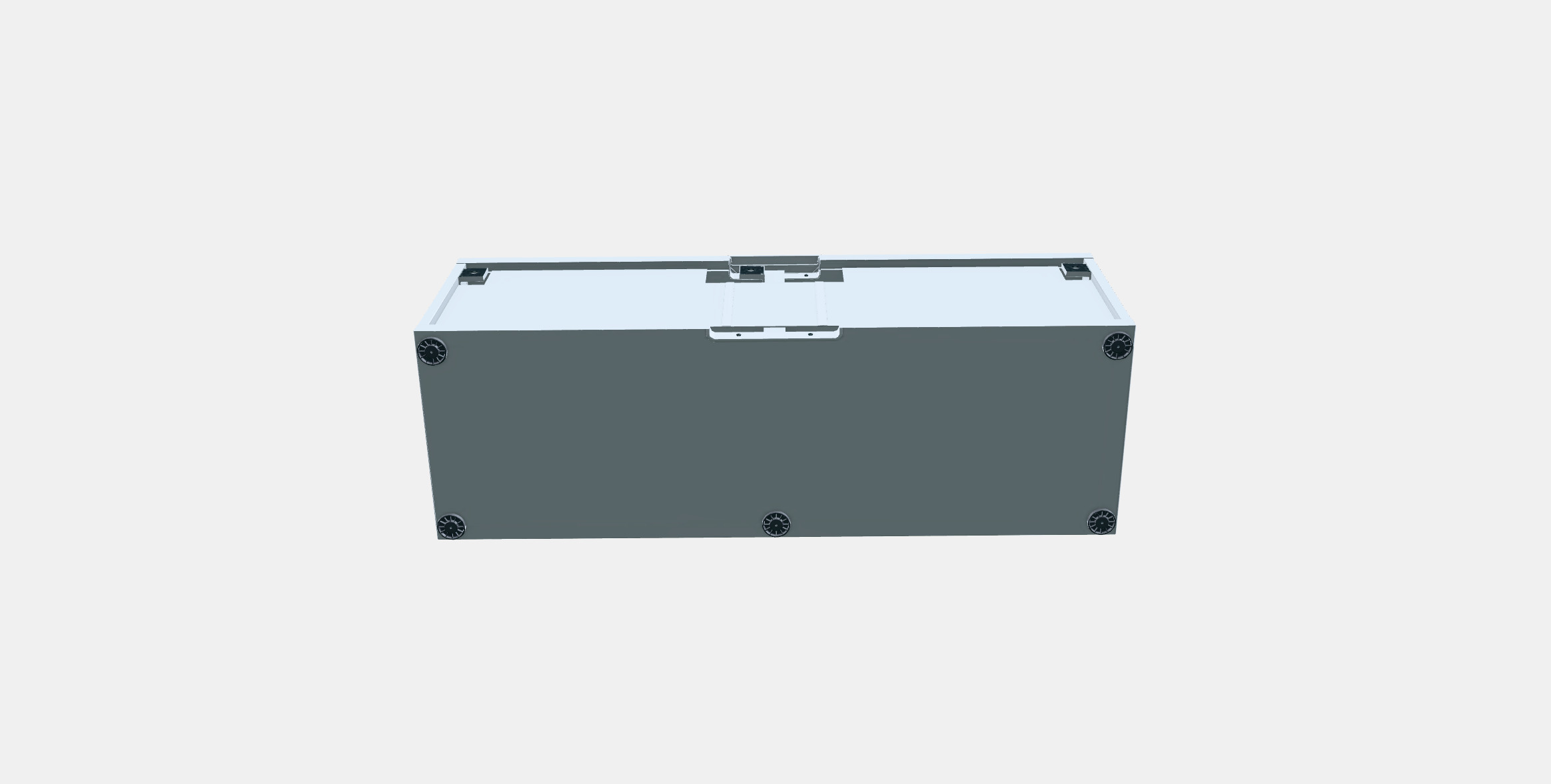 BESTA TV bench 40 3D model_7