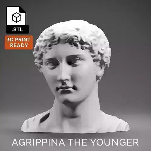 Agrippina the Younger 3D print model