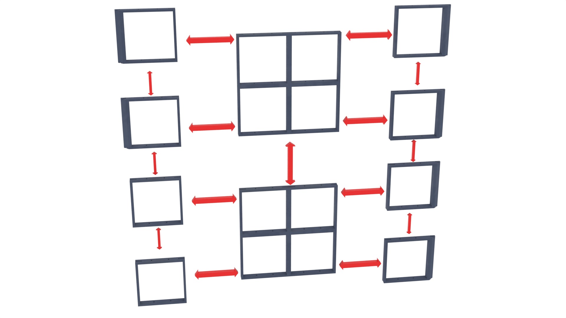 Set 1 - Death Star Docking bay 2037 1-12 scale Blackseries 3D Model Collection_24