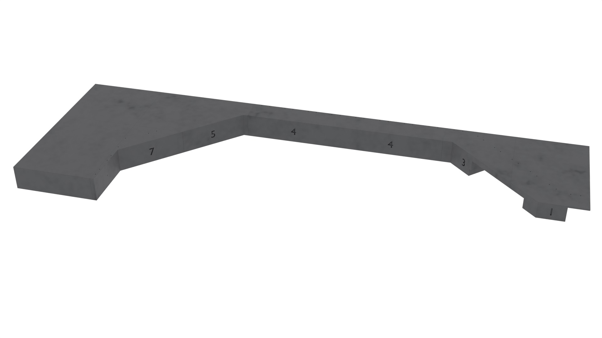 Set 1 - Death Star Docking bay 2037 1-12 scale Blackseries 3D Model Collection_49