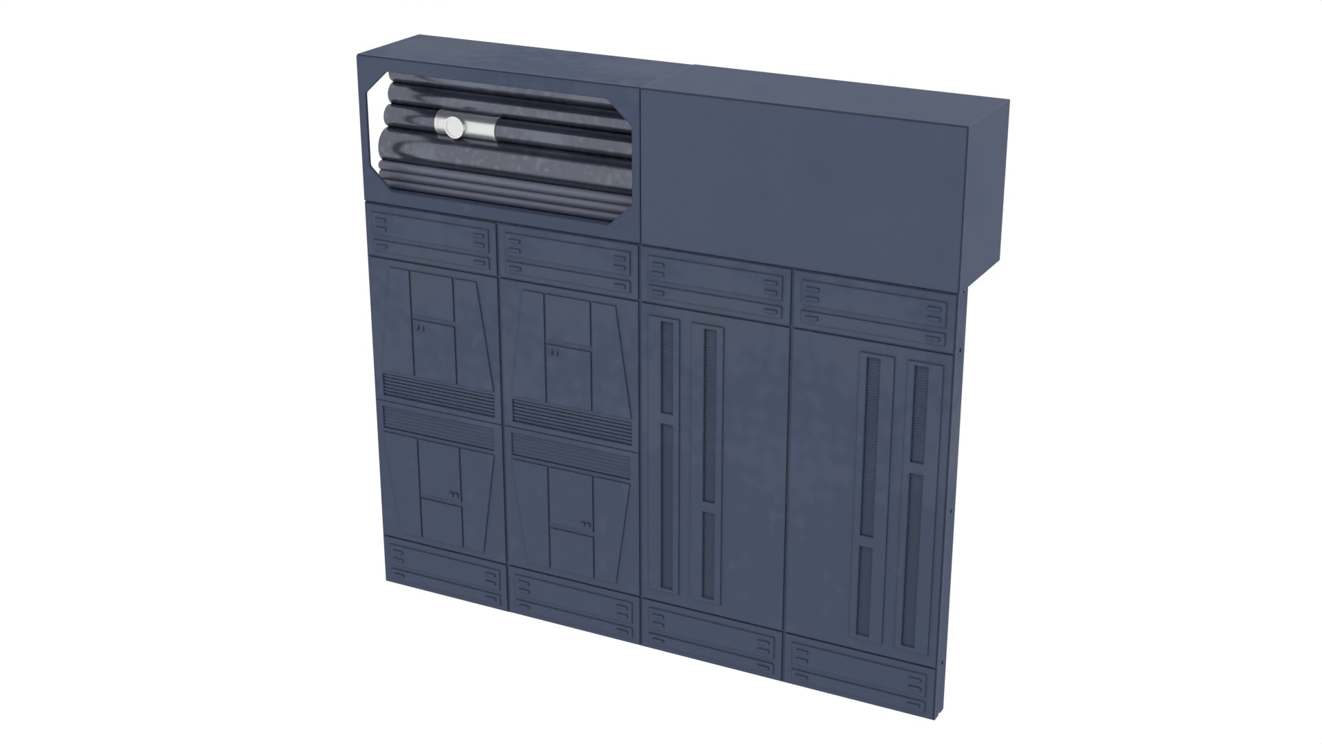 Set 1 - Death Star Docking bay 2037 1-12 scale Blackseries 3D Model Collection_31