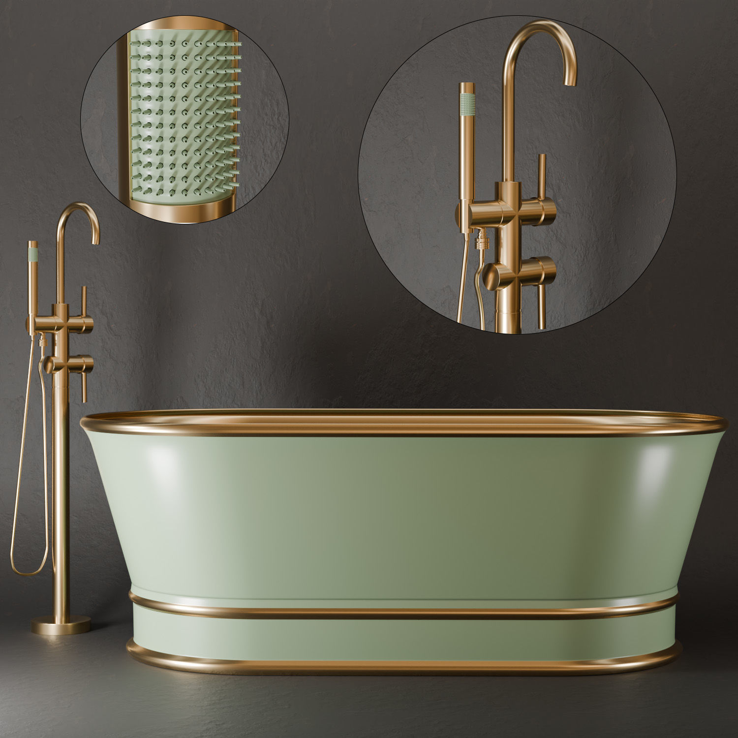 bathroom set  3D Model Collection_12