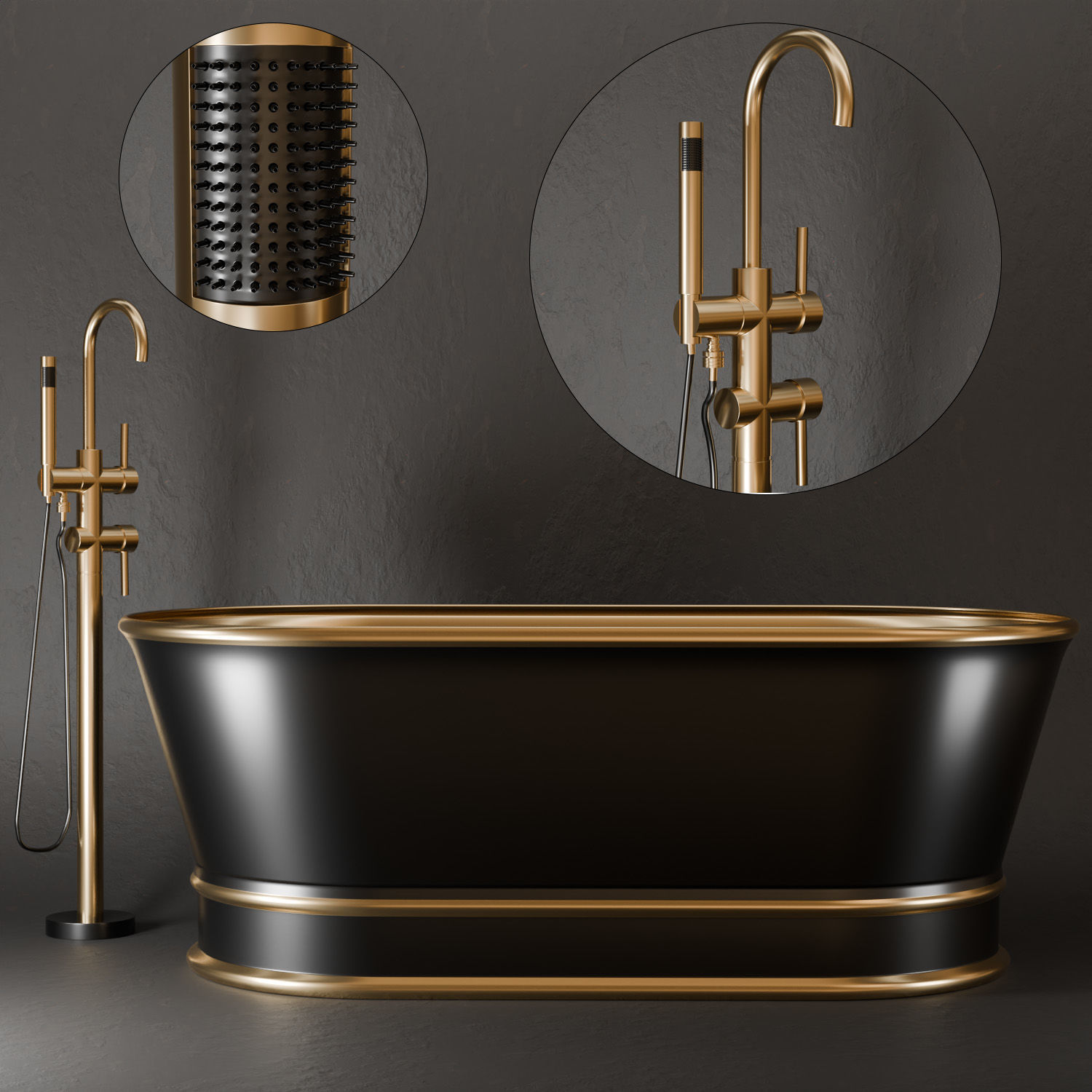 bathroom set  3D Model Collection_11