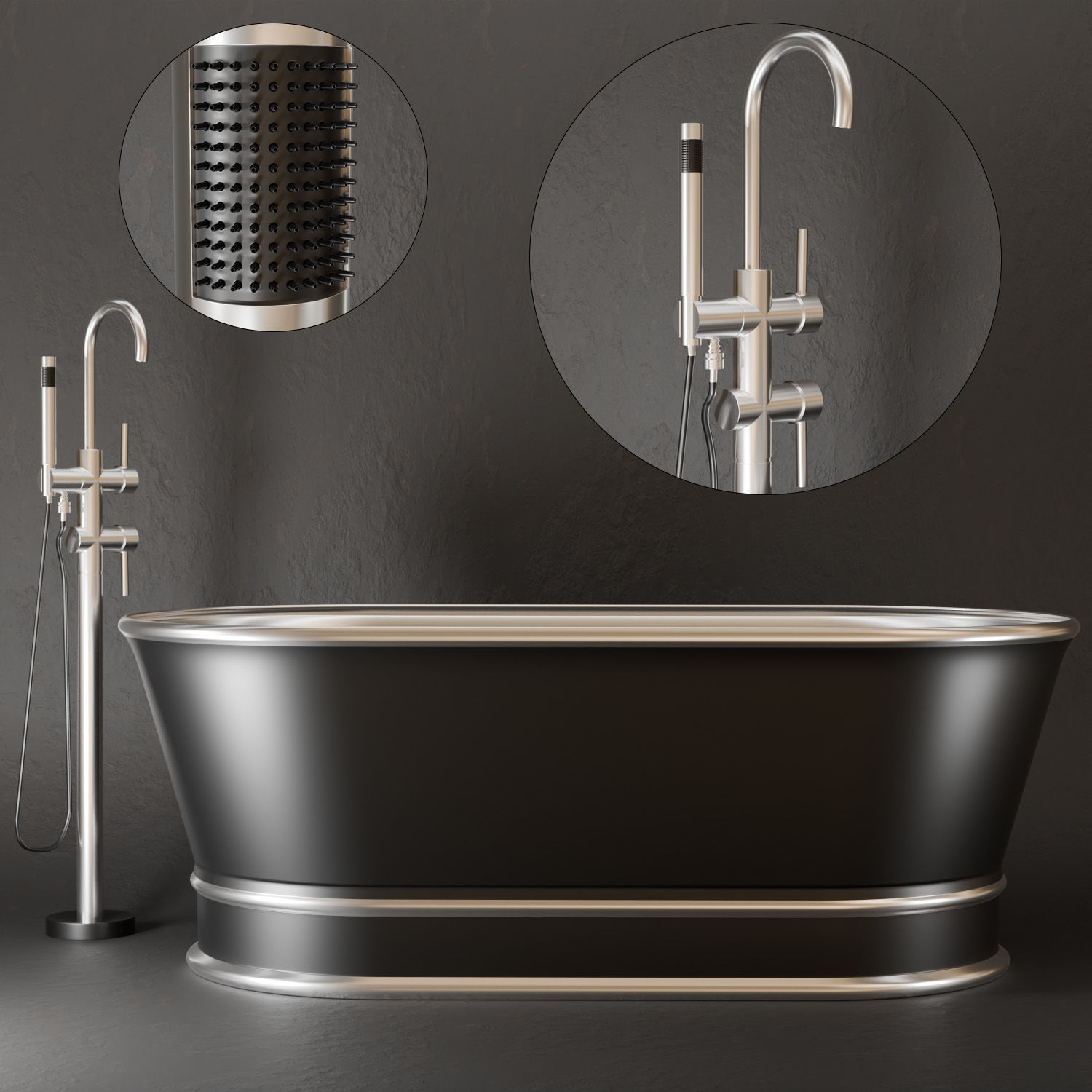 bathroom set  3D Model Collection_9