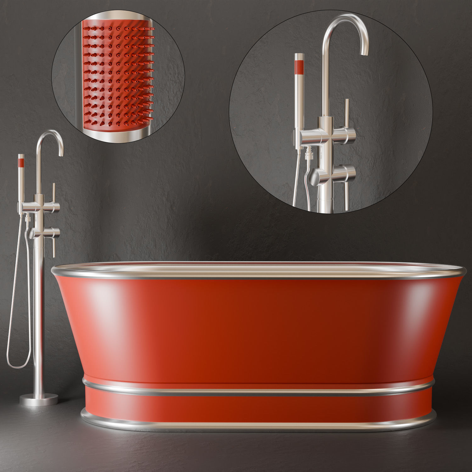 bathroom set  3D Model Collection_13