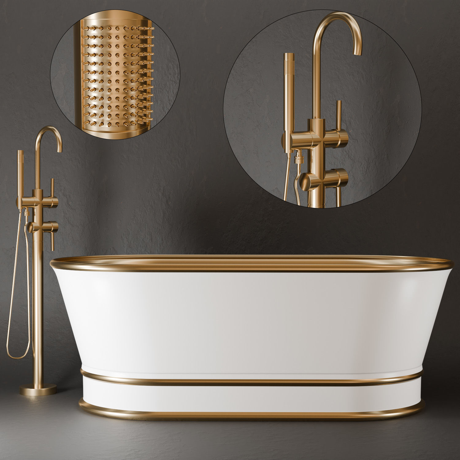 bathroom set  3D Model Collection_10