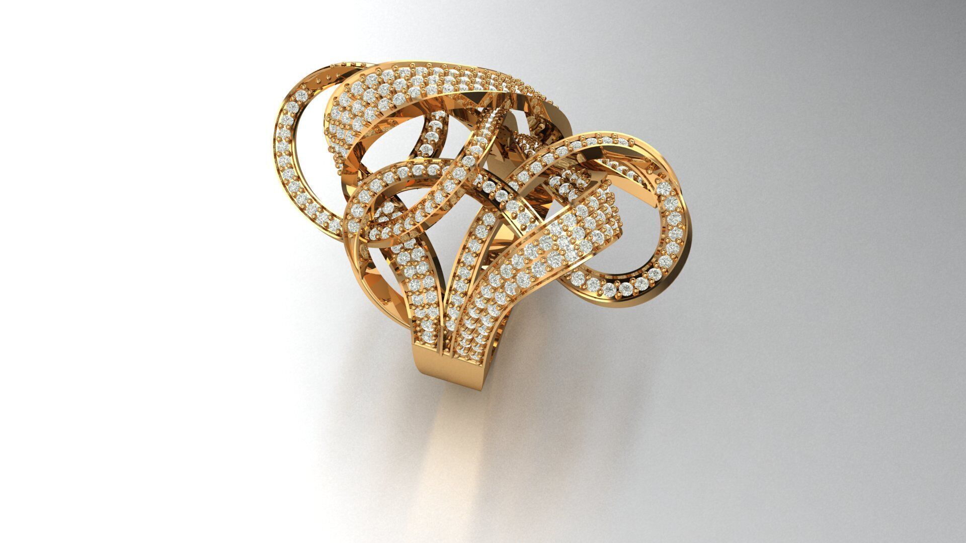 dubai ring 3D print model_2