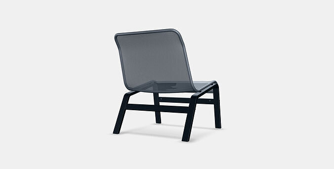 NOLMYRA Easy chair Low-poly 3D model 6