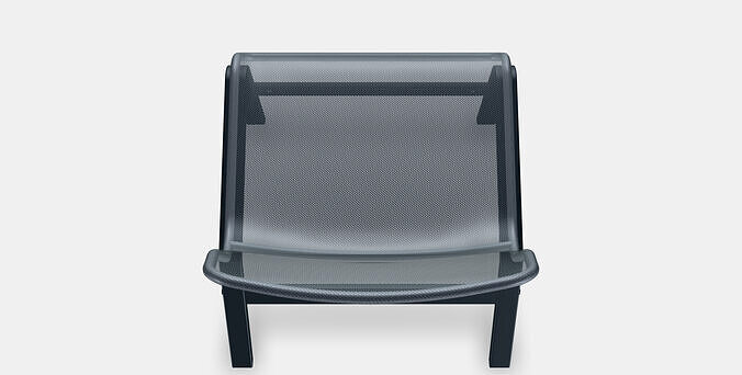 NOLMYRA Easy chair Low-poly 3D model 5