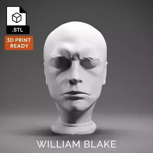 William Blake 3D print model