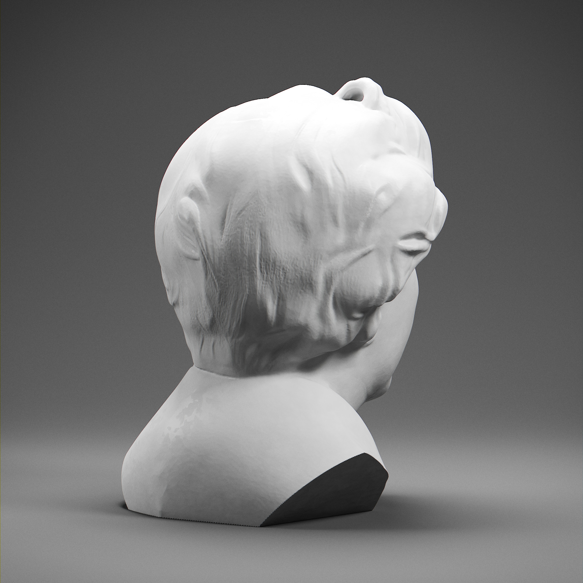 Hannah Arendt 3D print model_5