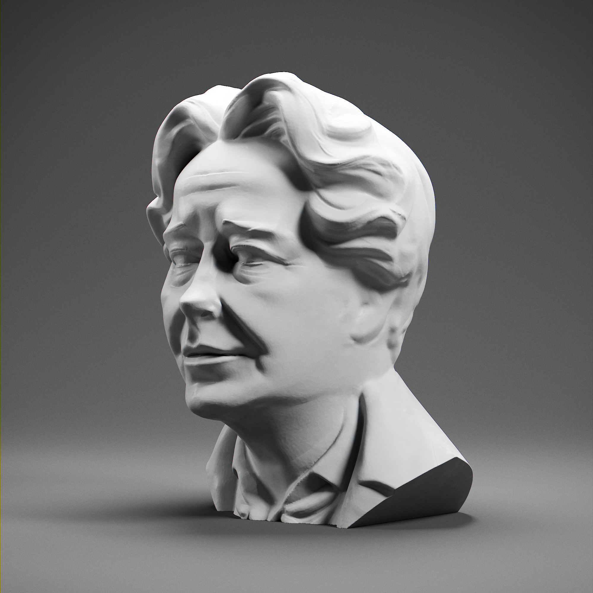Hannah Arendt 3D print model_1
