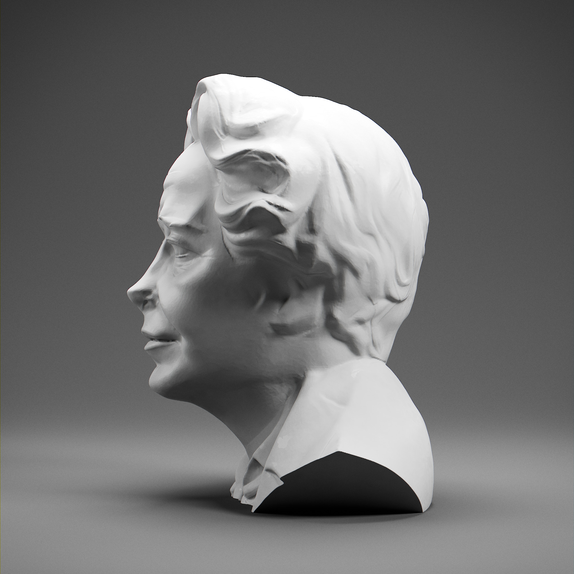 Hannah Arendt 3D print model_2