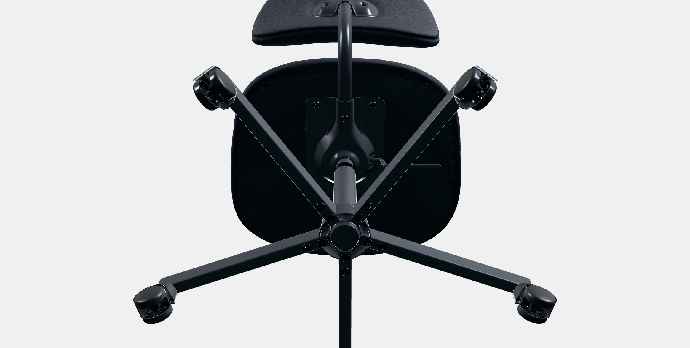 BLECKBERGET Swivel chair 2 3D model_8