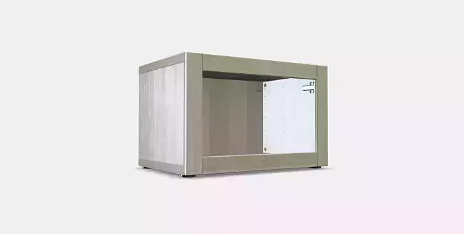 BESTA Shelf unit with glass door 4