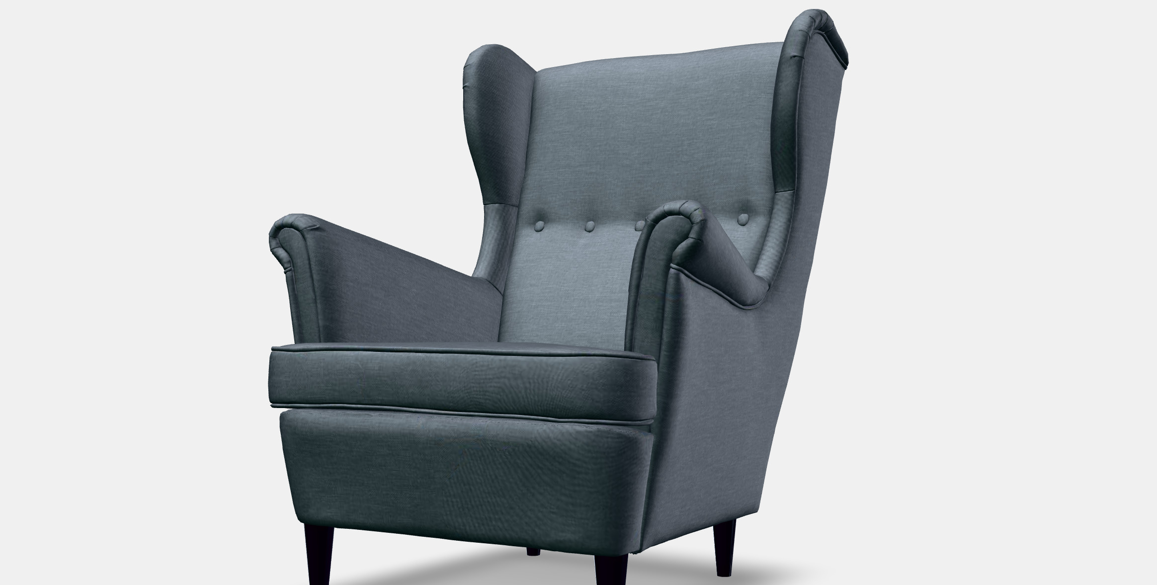 STRANDMON Wing chair 3D model_16