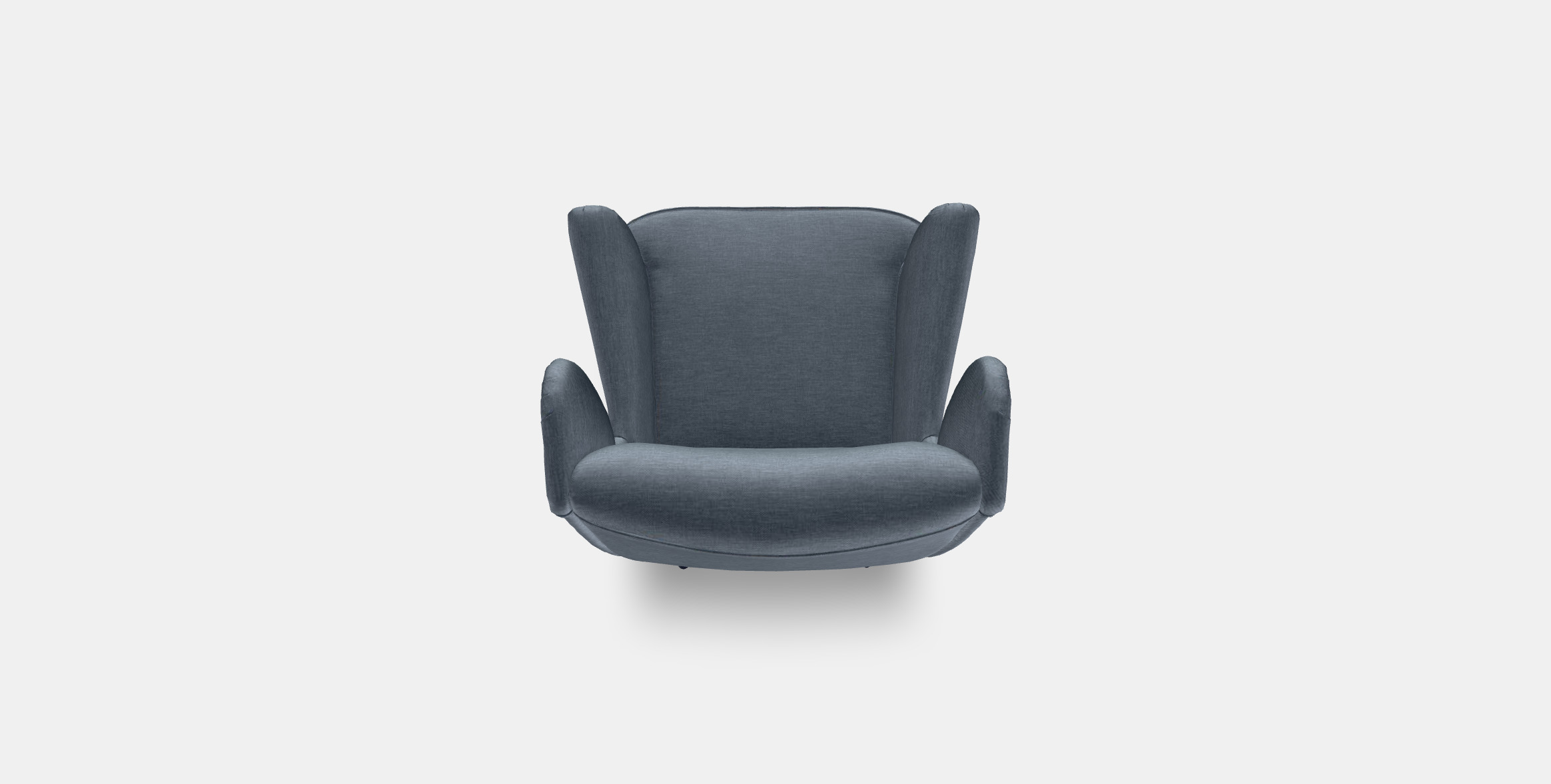 STRANDMON Wing chair 3D model_2