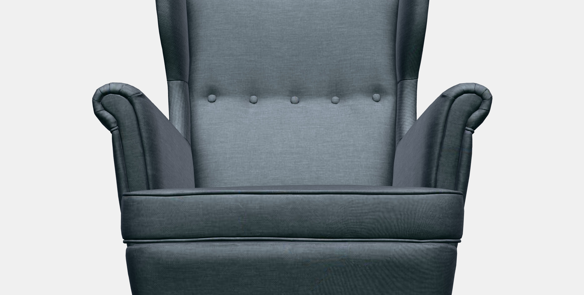 STRANDMON Wing chair 3D model_12