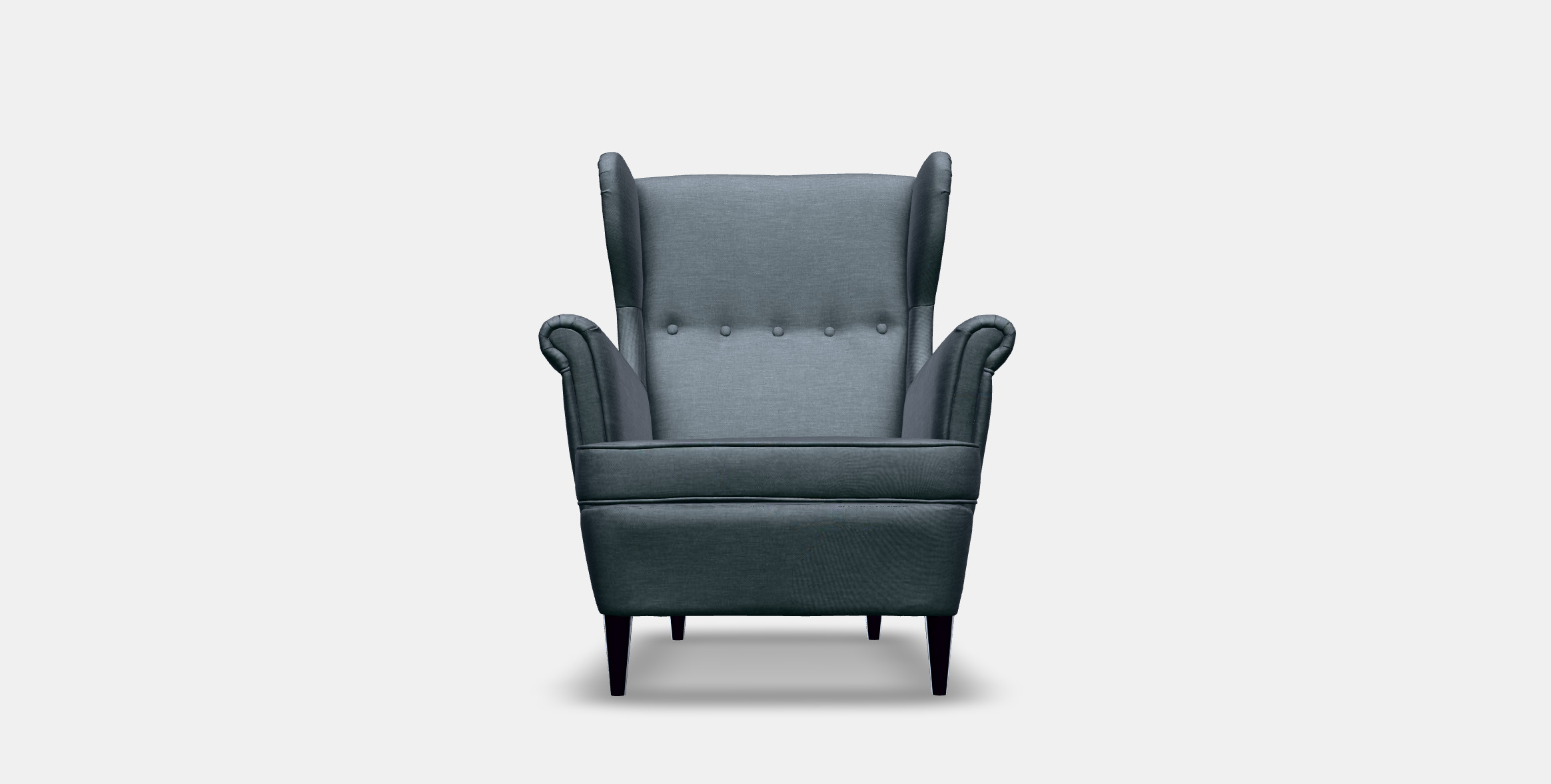 STRANDMON Wing chair 3D model_9