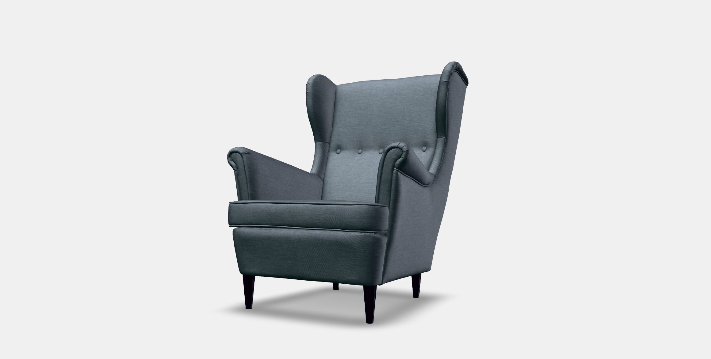 STRANDMON Wing chair 3D model_11