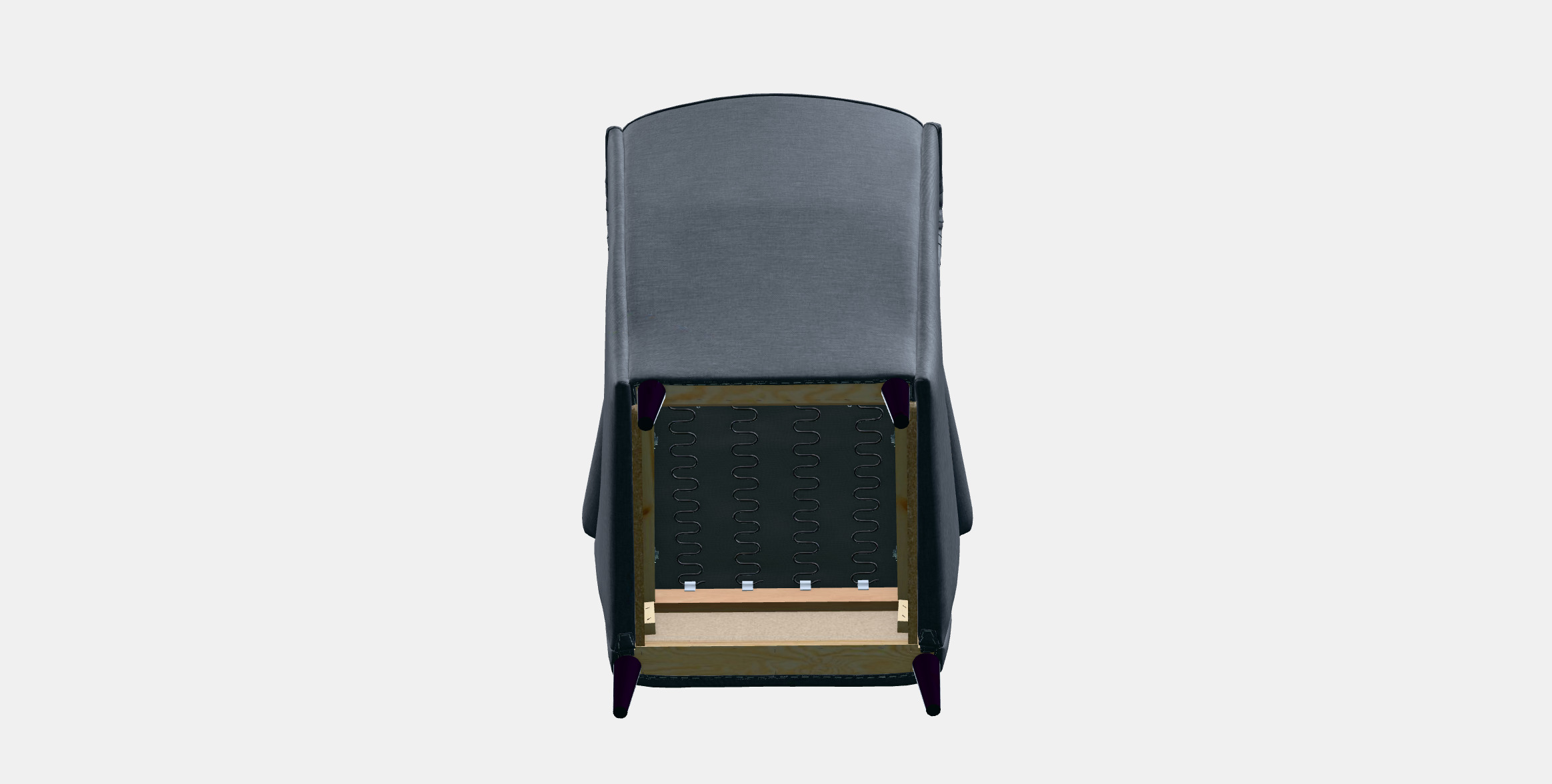 STRANDMON Wing chair 3D model_7