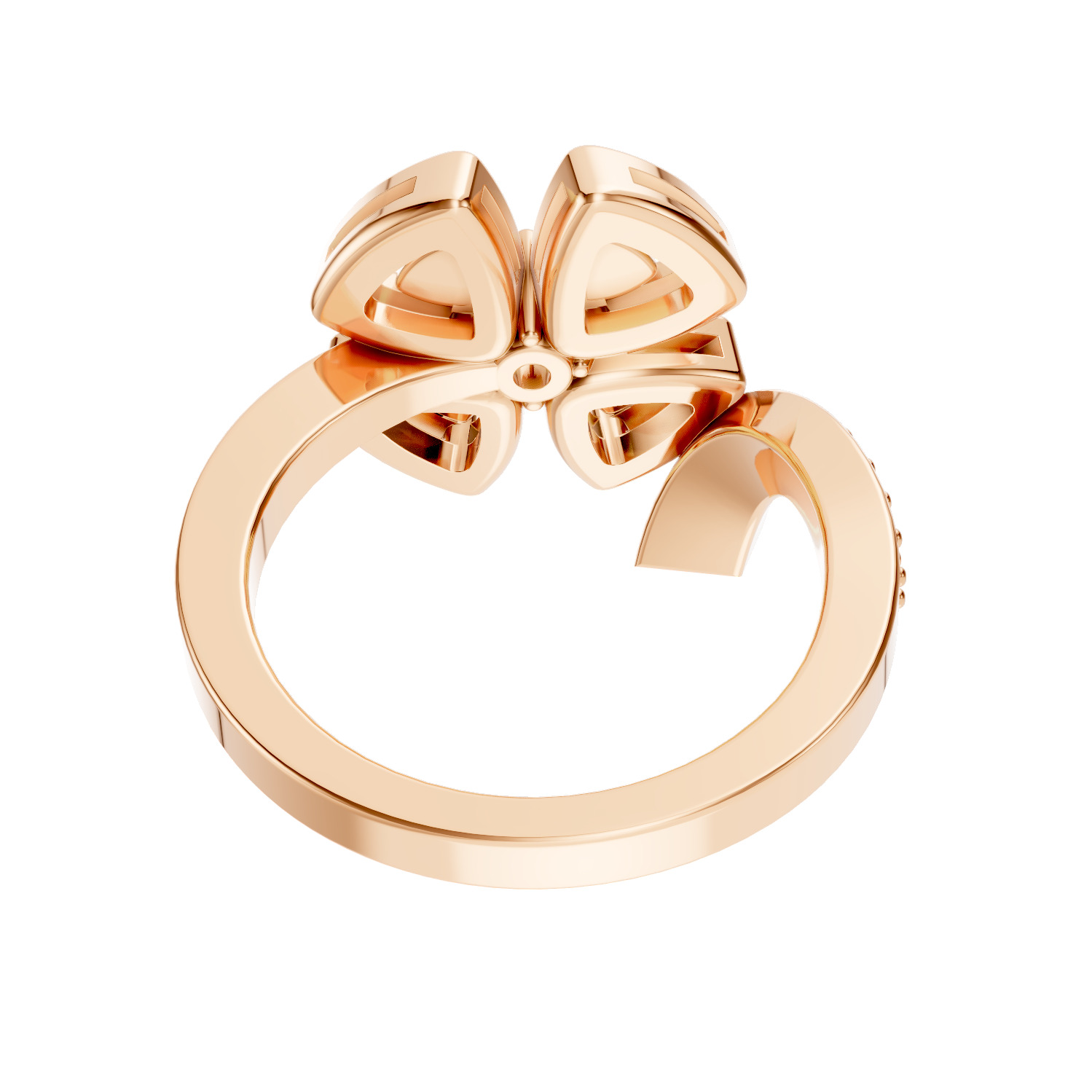 Bvlgari Fiorever Ring 3D print model_7