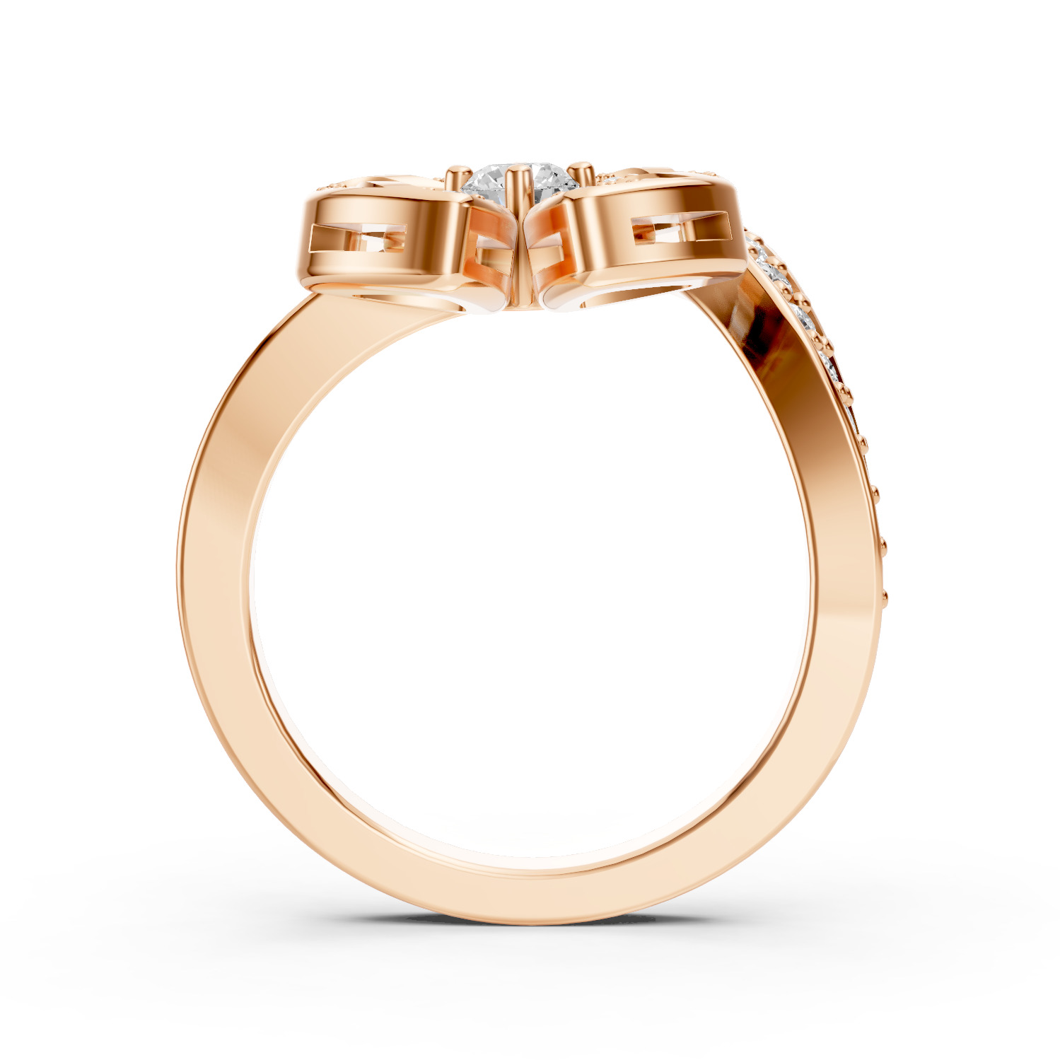Bvlgari Fiorever Ring 3D print model_2