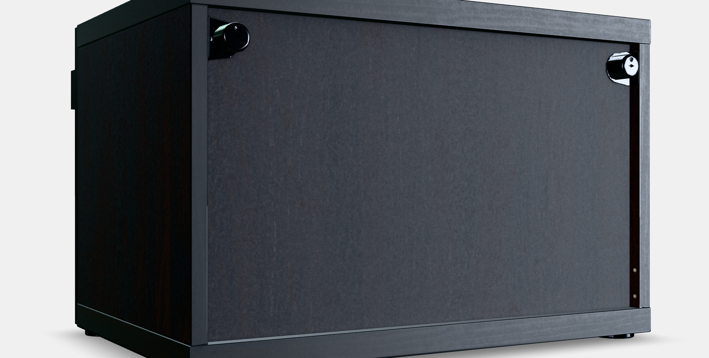 BESTA Shelf unit with glass door 5 3D model_2