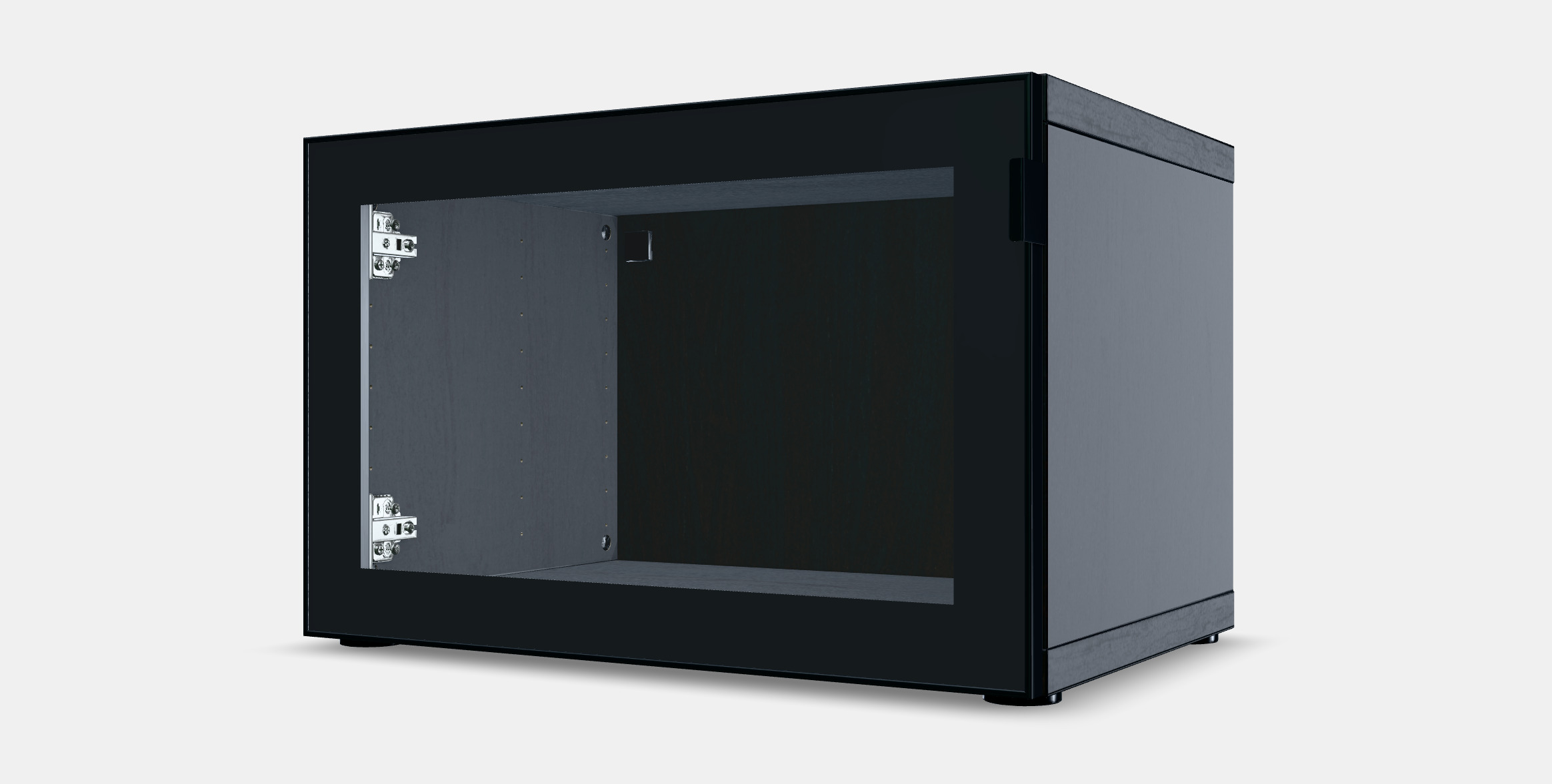 BESTA Shelf unit with glass door 5 3D model_14