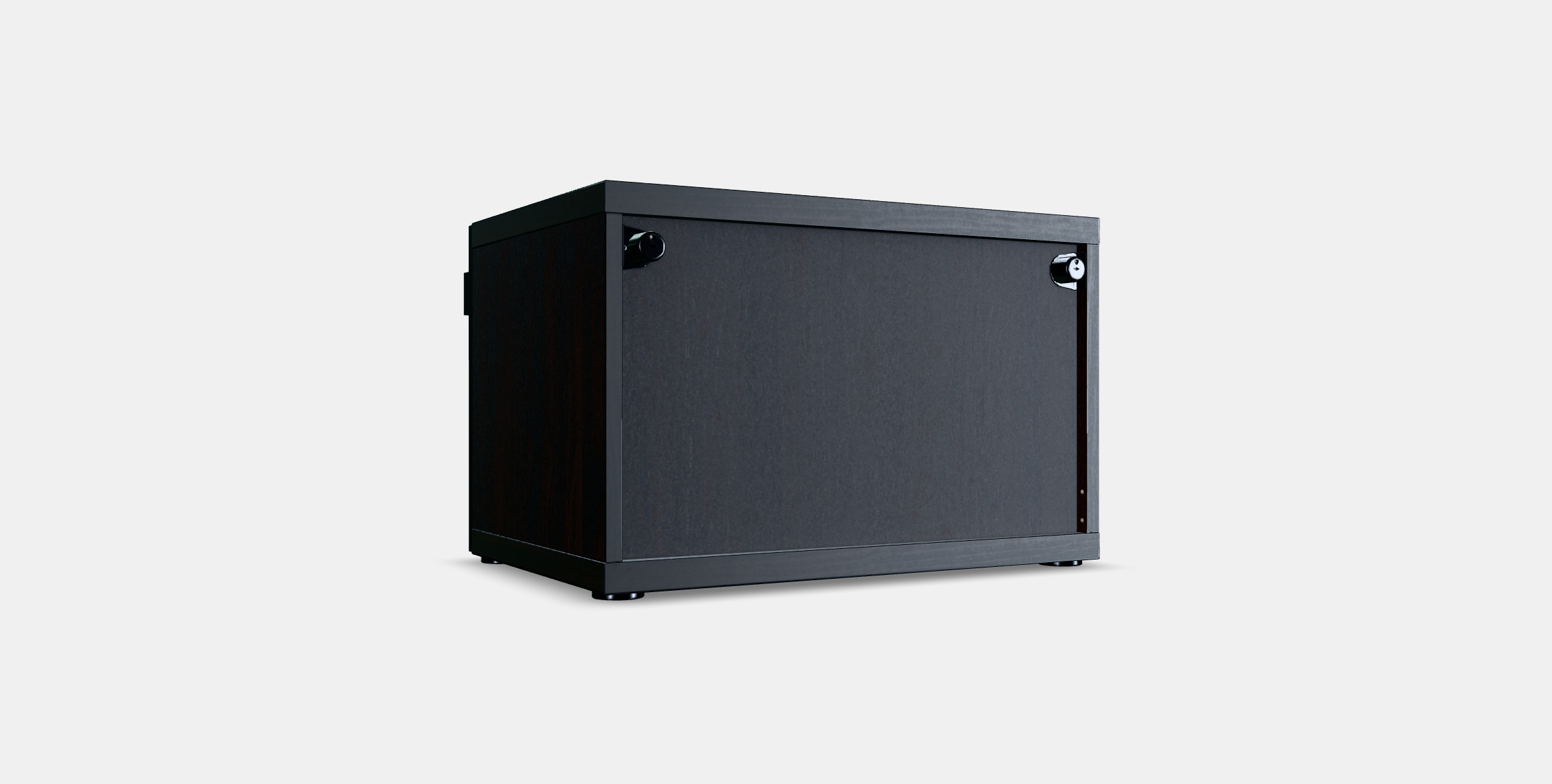 BESTA Shelf unit with glass door 5 3D model_15