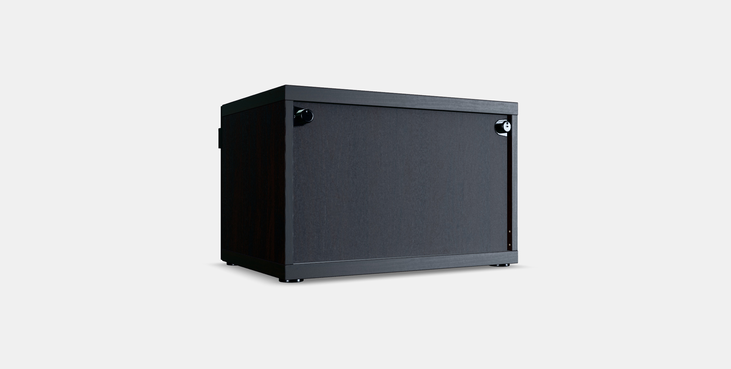 BESTA Shelf unit with glass door 7 3D model_16