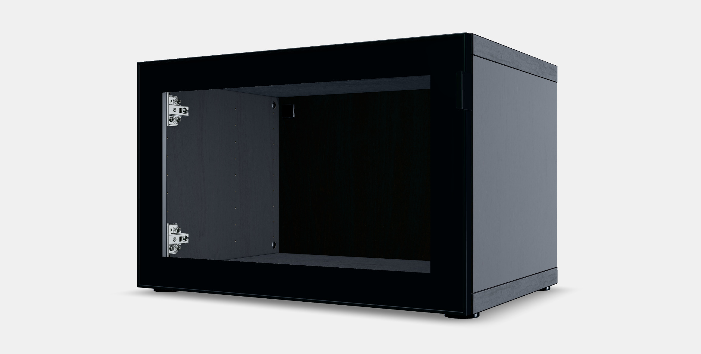 BESTA Shelf unit with glass door 7 3D model_12