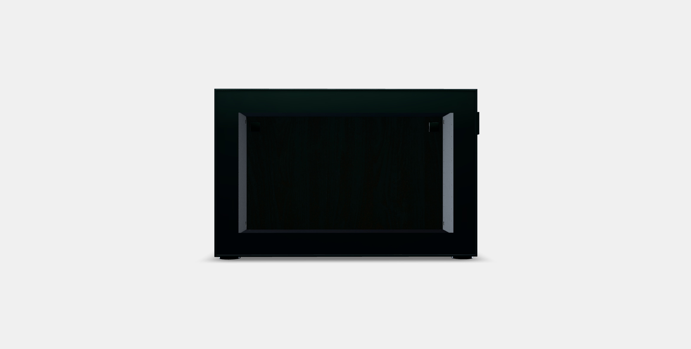 BESTA Shelf unit with glass door 7 3D model_10