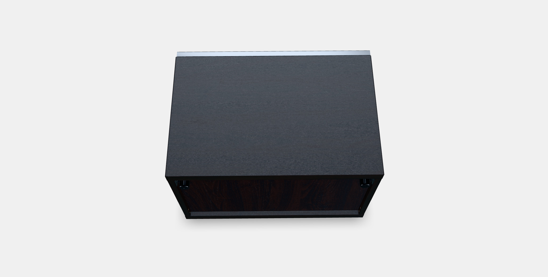 BESTA Shelf unit with glass door 7 3D model_2