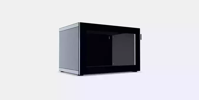 BESTA Shelf unit with glass door 7