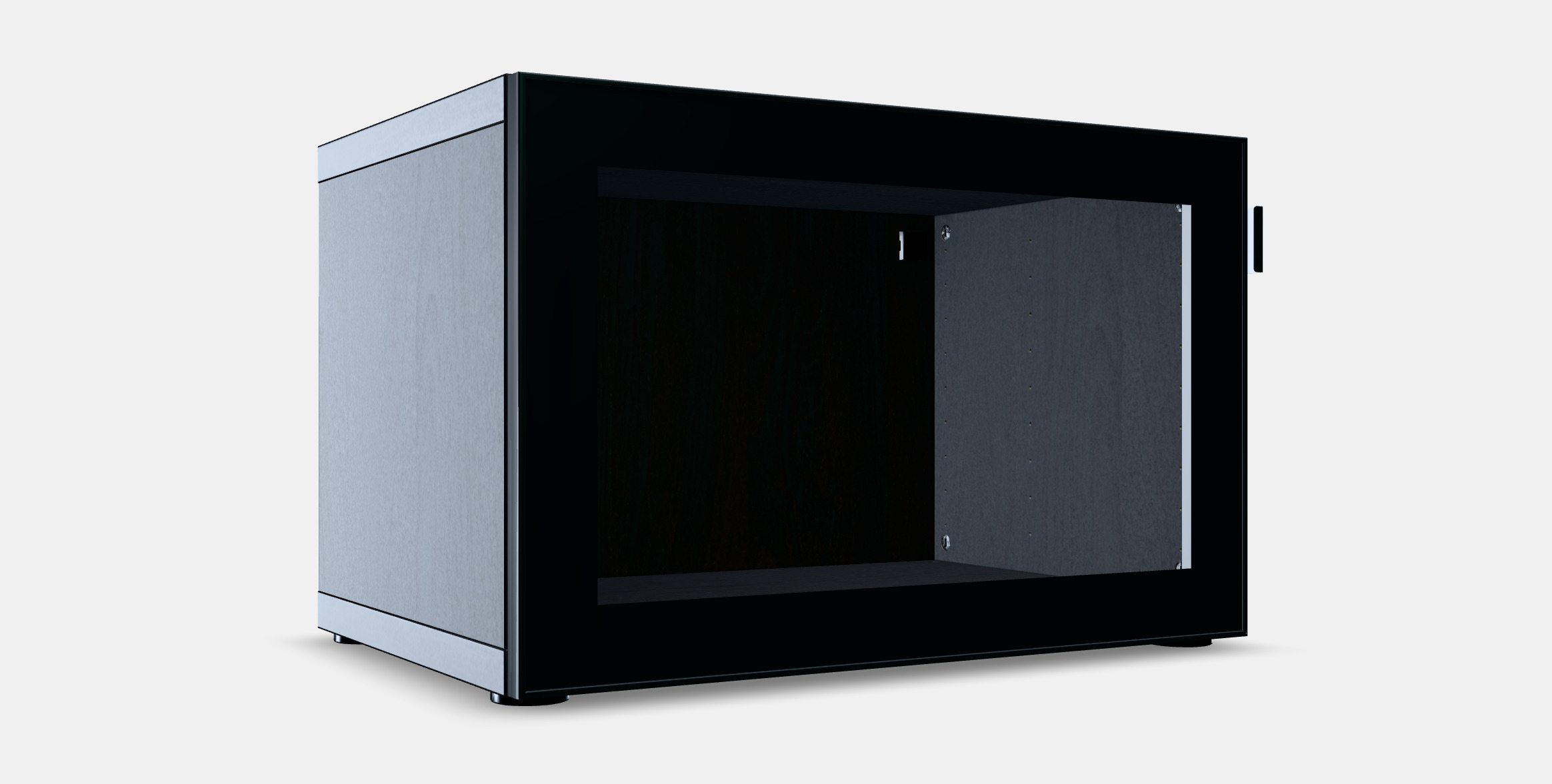 BESTA Shelf unit with glass door 7 3D model_8