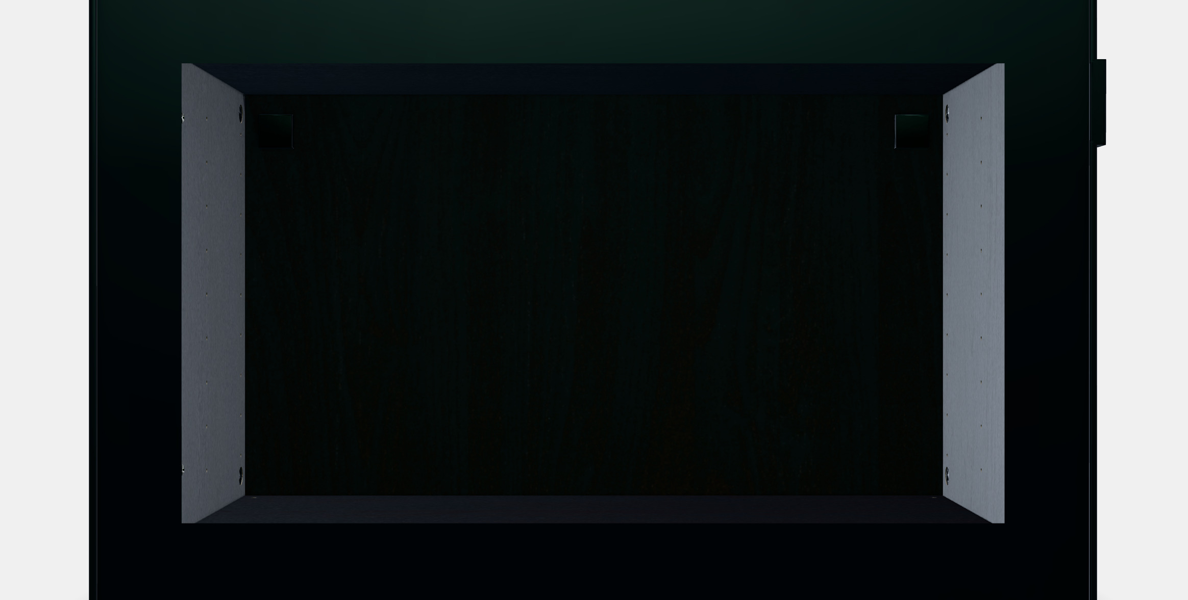 BESTA Shelf unit with glass door 7 3D model_13