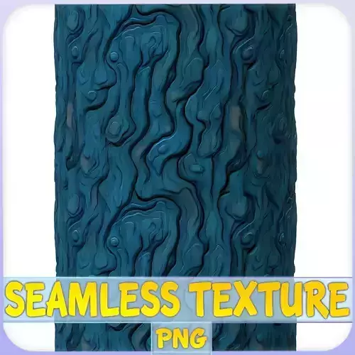 Stylized Bark Seamless Texture