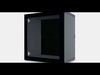 BESTA Shelf unit with glass door 9 3D model_1