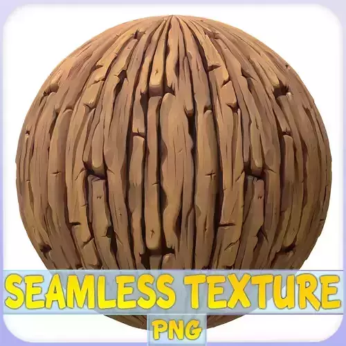 Stylized Bark Seamless Texture