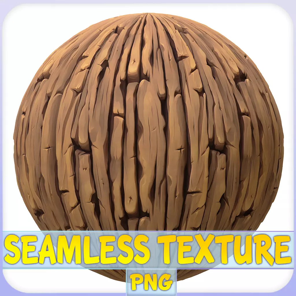 Stylized Bark Seamless Texture Texture_0