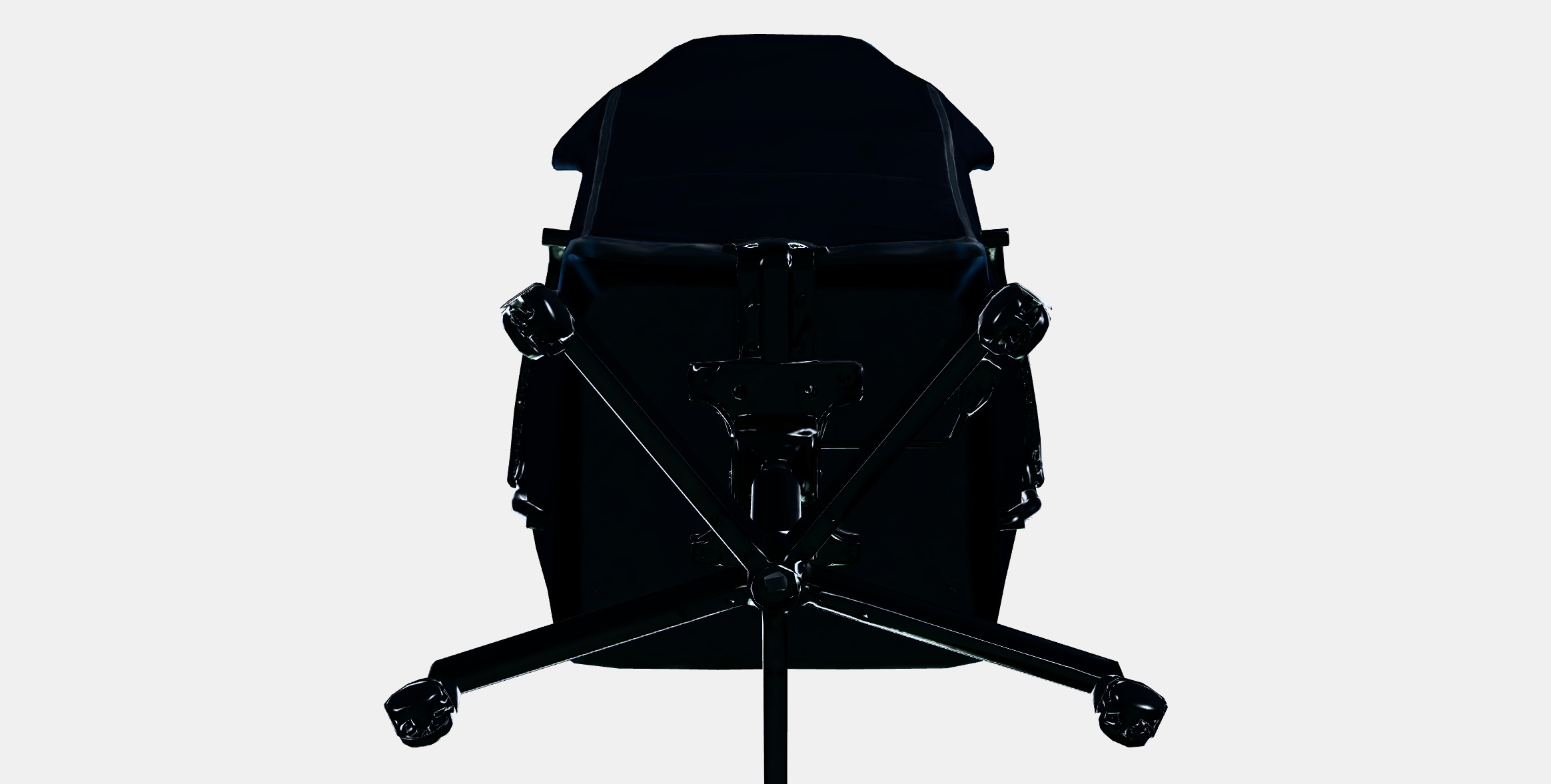 UTESPELARE gaming chair 3D model_8