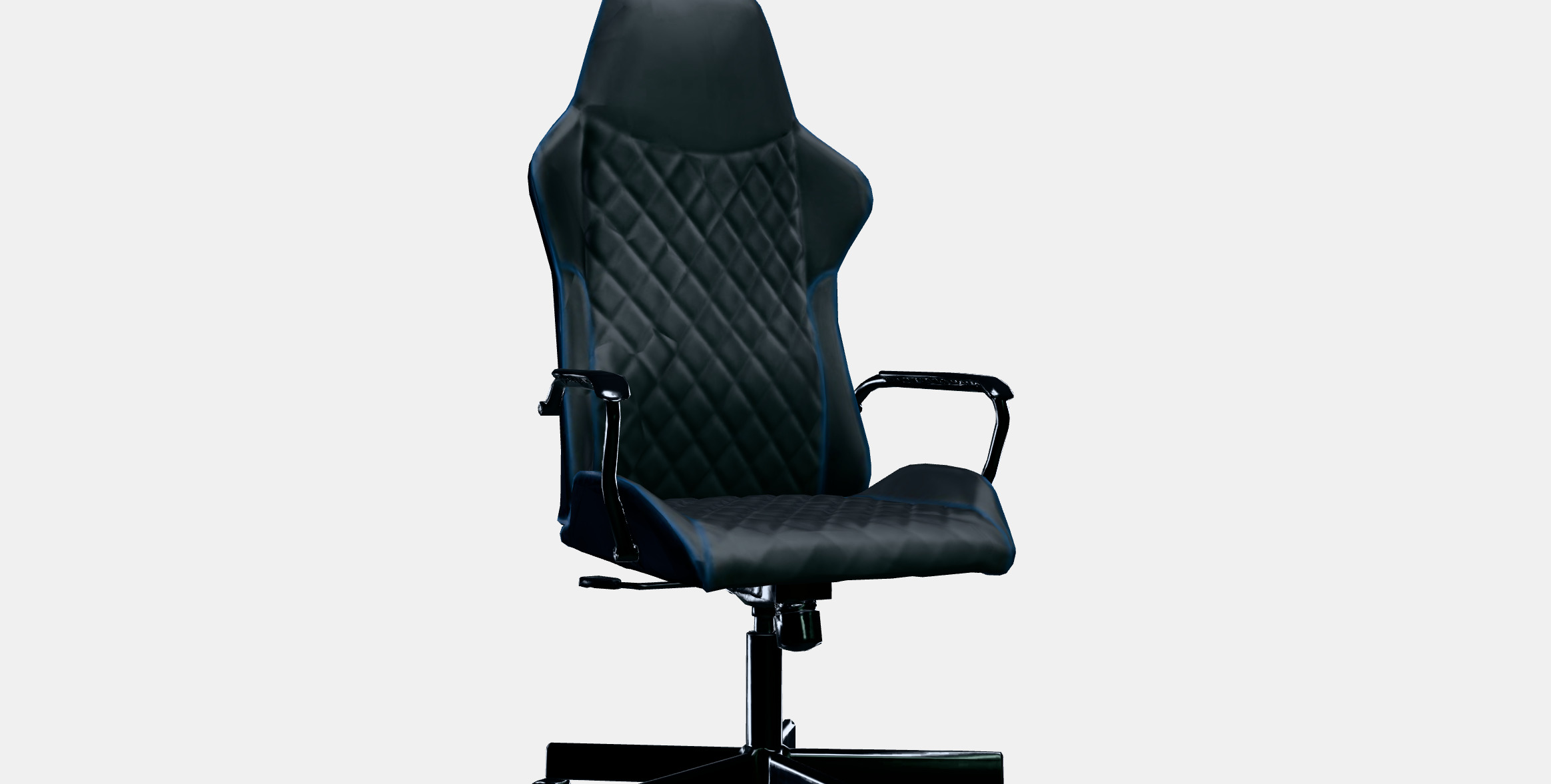 UTESPELARE gaming chair 3D model_9