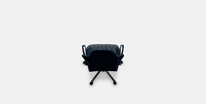 UTESPELARE gaming chair 3D model 2