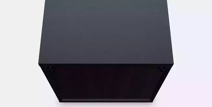 BESTA Shelf unit with glass door 14