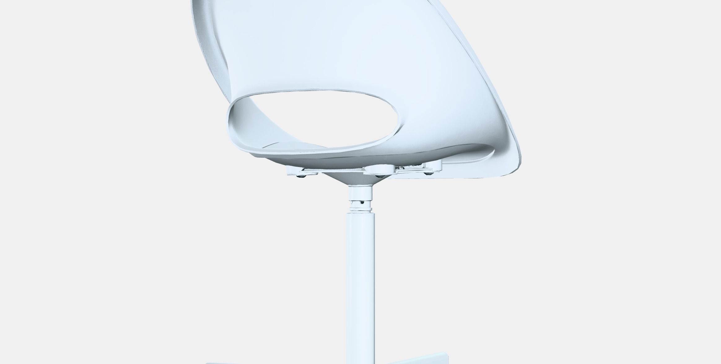 LOBERGET - SIBBEN desk chair for children Low-poly 3D model_6