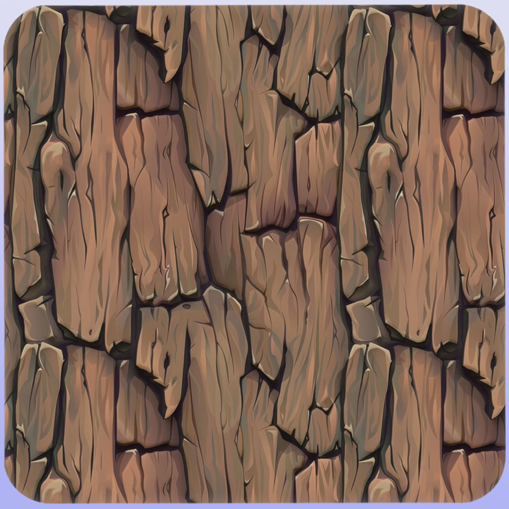 Stylized Bark Seamless Texture Texture_4