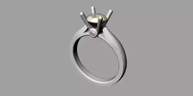  Four claw Solitaire 70-1ct RBC